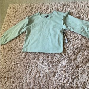 Women’s mint sweatshirt